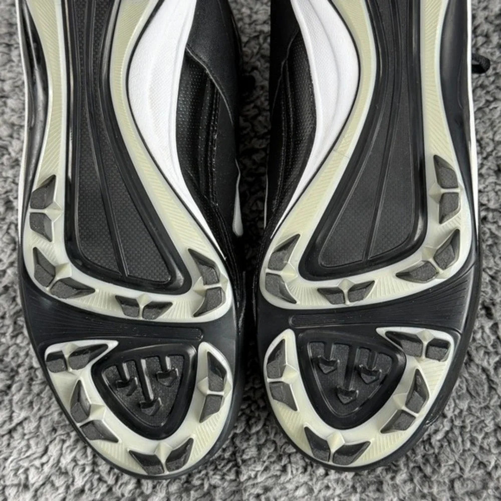 Nike Men's 9.5 Blade Shark Football Cleats Black High Top 315789-011 Athletic